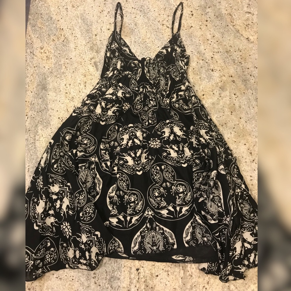 Summer Dress Hobo Style w/ Pockets! - Small